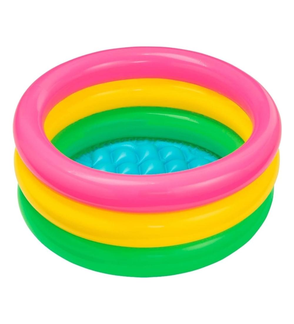 piscina inflable intex 3 anillos 131 litros